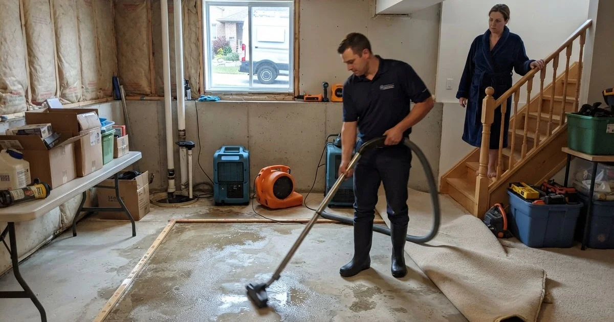 Basement flooding in Ontario: what to do in the first 24 hours