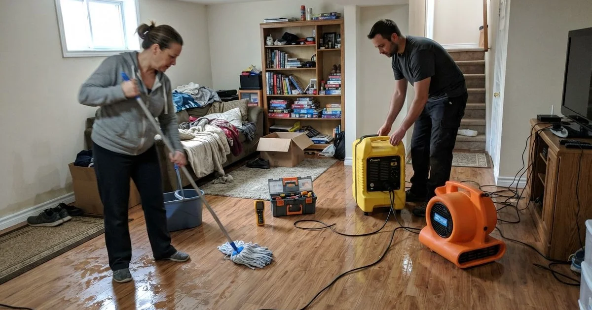 DIY water cleanup vs hiring a professional: when each makes sense
